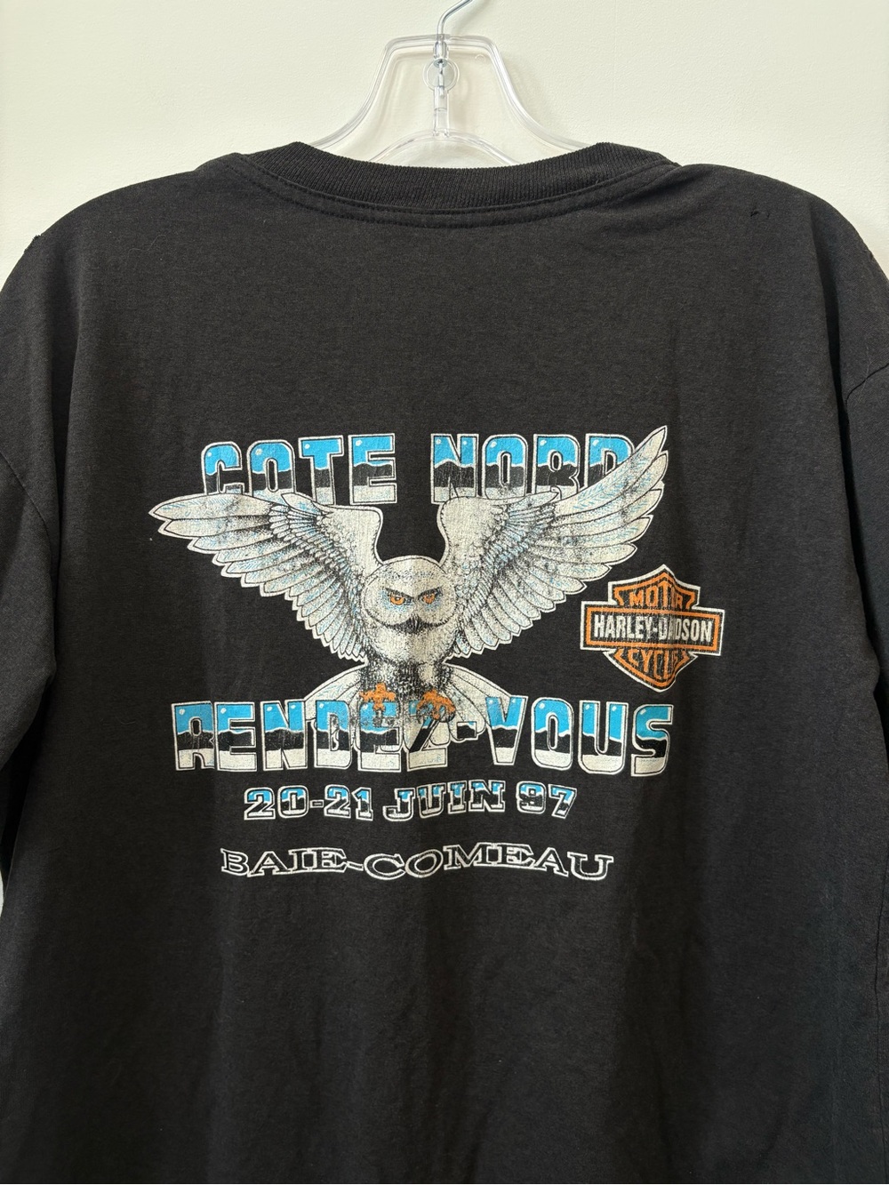 Harley Davidson Vintage Black Tee - Picture 6 of 7